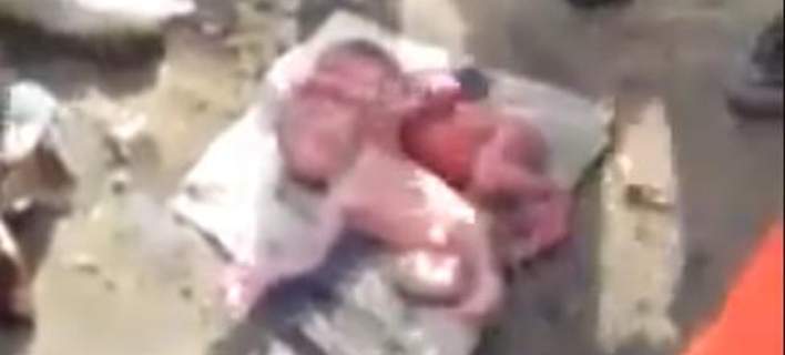 Παράτησαν μωρά σε σκουπιδότοπο-Βίντεο