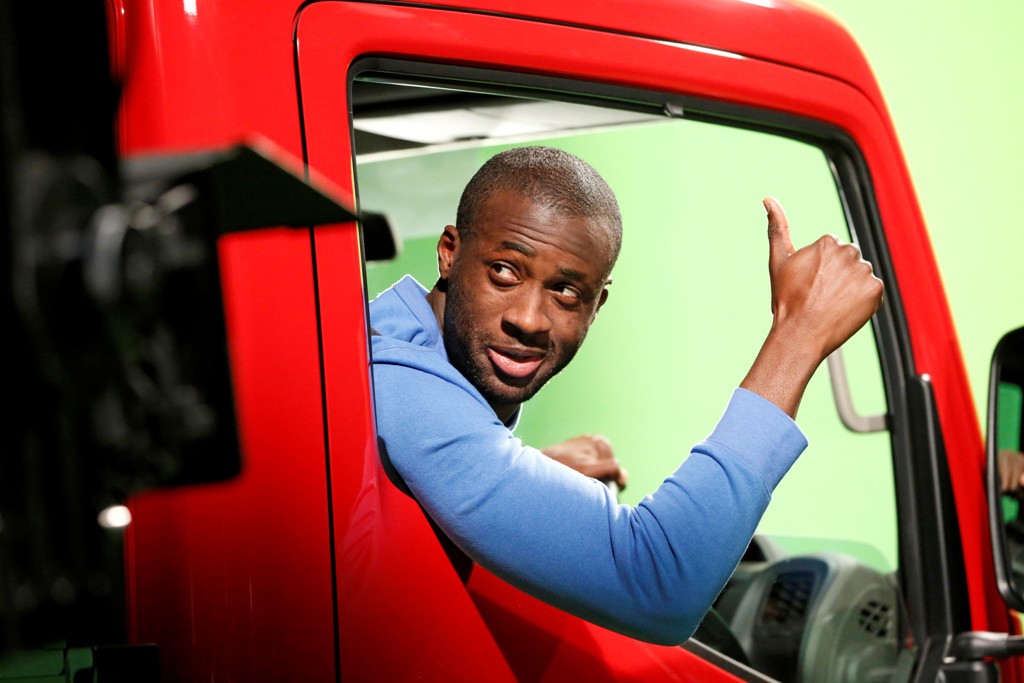 Ο Yaya Toure έγινε… φορτηγατζής!
