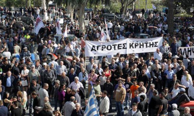 Πιθανό σενάριο οι κινητοποιήσεις των αγροτών στην Κρήτη- Παγκρήτια σύσκεψη για...αποφάσεις 
