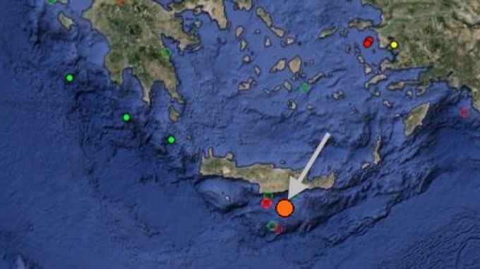 Κρήτη: Δύο σεισμικές δονήσεις μέσα σε 20 λεπτά