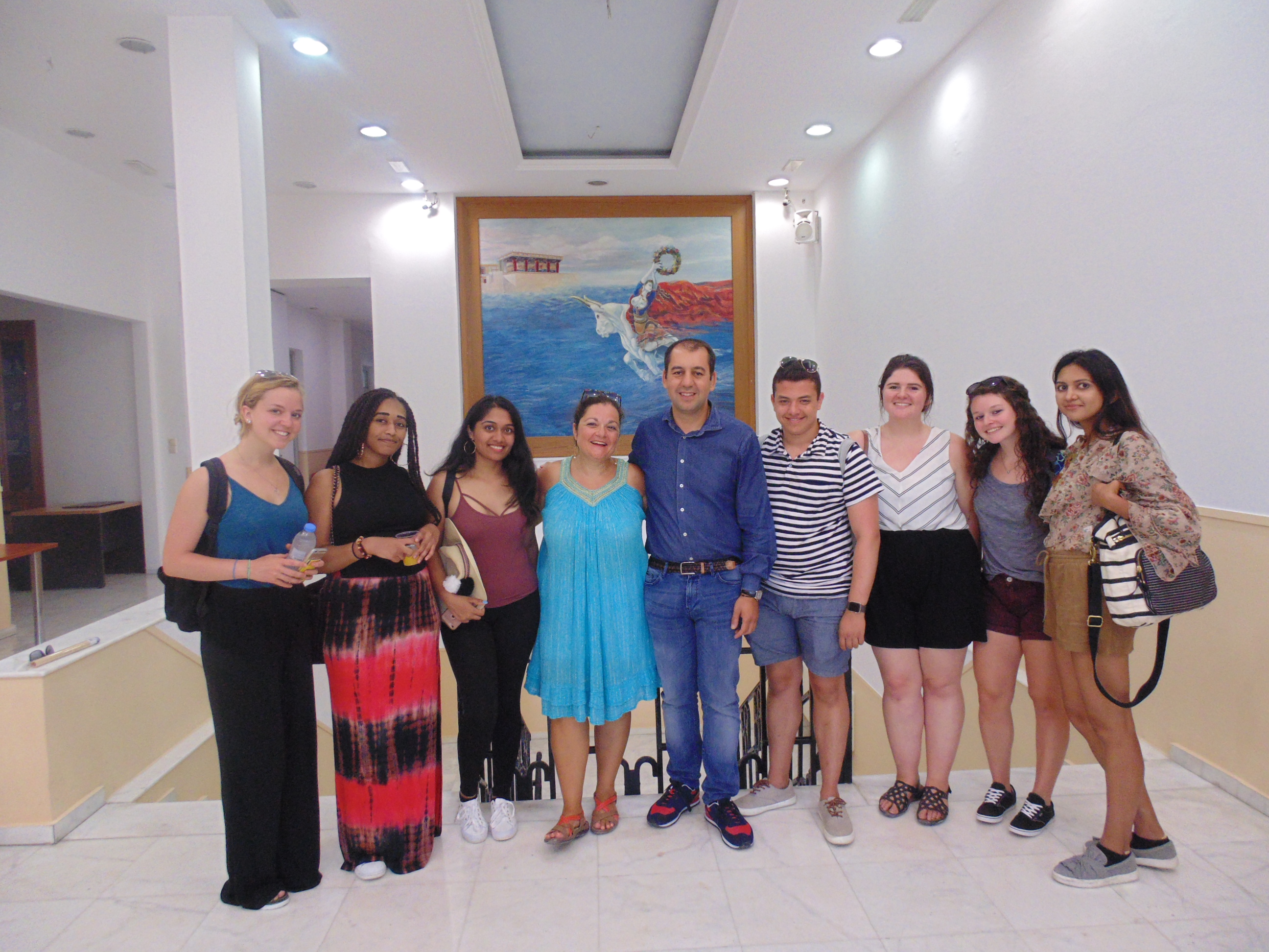 Φοιτητές του Πανεπιστημίου Drexel επισκέφθηκαν την Περιφέρεια Κρήτης 