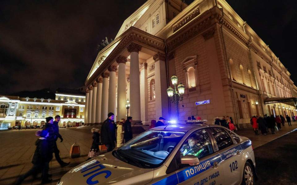 Μόσχα: Εκκένωση στο θέατρο Μπολσόι, σε ξενοδοχείο και εμπορικό μετά από απειλή για βόμβα