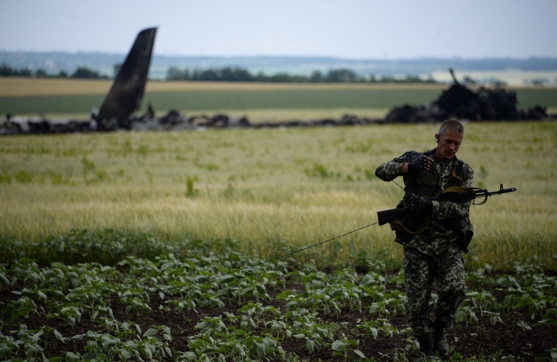 Κατερρίφθη ουκρανικό μαχητικό αεροσκάφος στην ανατολική Ουκρανία