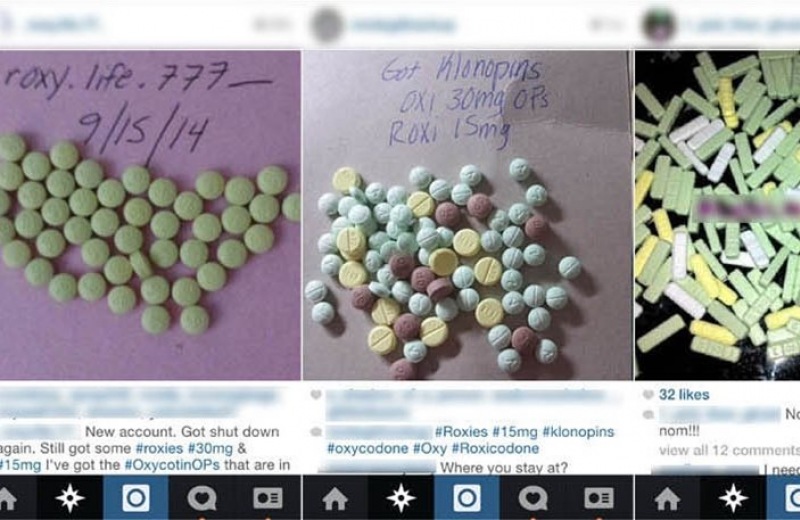  Έμποροι ναρκωτικών κάνουν χρυσές δουλειές μέσω Instagram