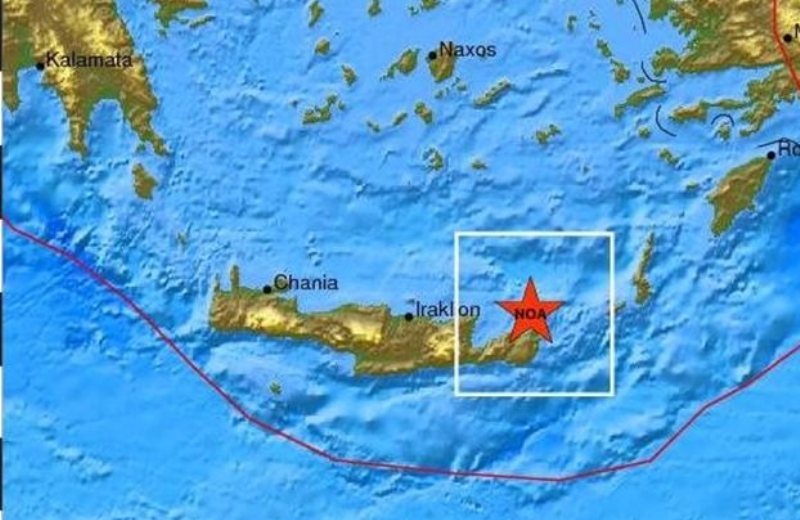 Ο εγκέλαδος... ξαναχτύπησε στην Κρήτη - Νέος σεισμός 4,5 Ρίχτερ στη Σητεία!