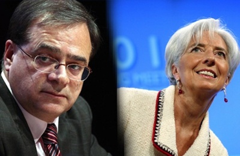 Απεμπλοκή από το ΔΝΤ ζήτησε ο Χαρδούβελης -Λαγκάρντ: Συνεχίστε τις μεταρρυθμίσεις 