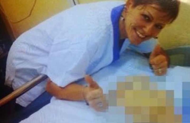 Σάλο έχουν προκαλέσει οι selfies νοσηλεύτριας με νεκρό ασθενή (pic)