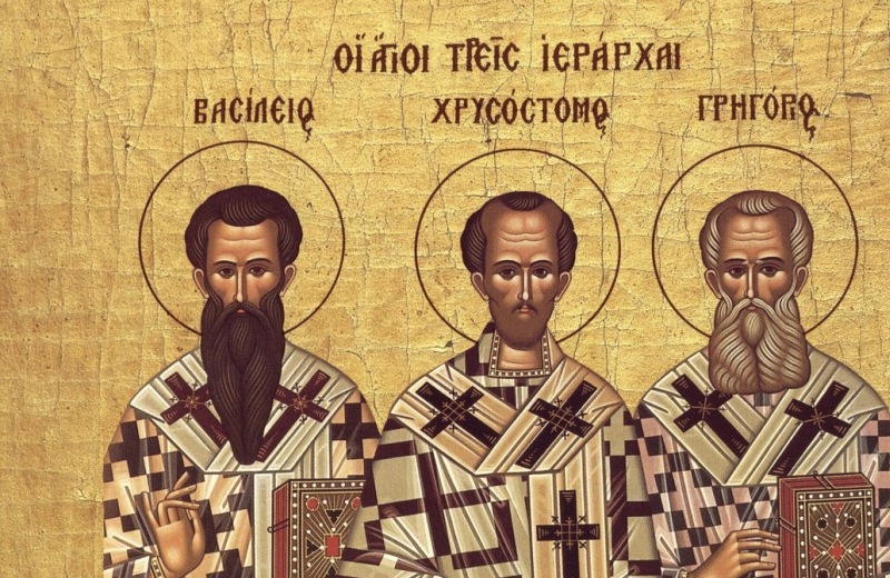 Γιορτάζουν σήμερα οι τρεις Ιεράρχες-Ποιοι ήταν οι προστάτες των Γραμμάτων