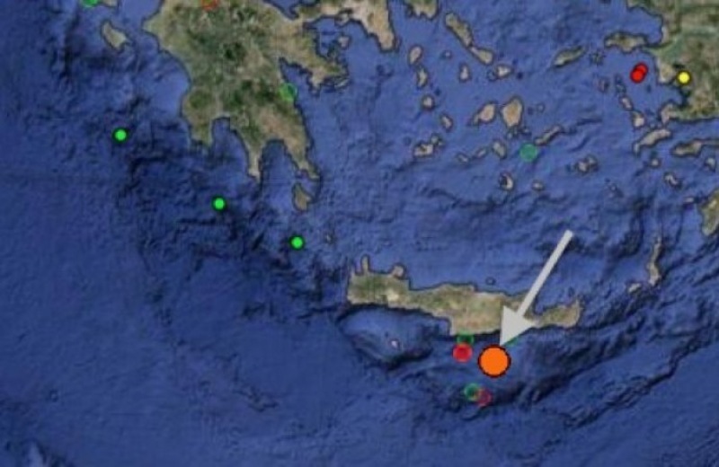 "Κουνήθηκαν" οι Ηρακλειώτες από το σεισμό που σημειώθηκε στις 6.17 μμ