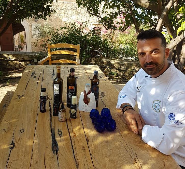 FLOS OLEI 2017:  Τop olive oil chef  o Βασίλης Λεωνίδου & Best restaurant of the year το εστιατόριο του Kapsaliana Village Hotel 