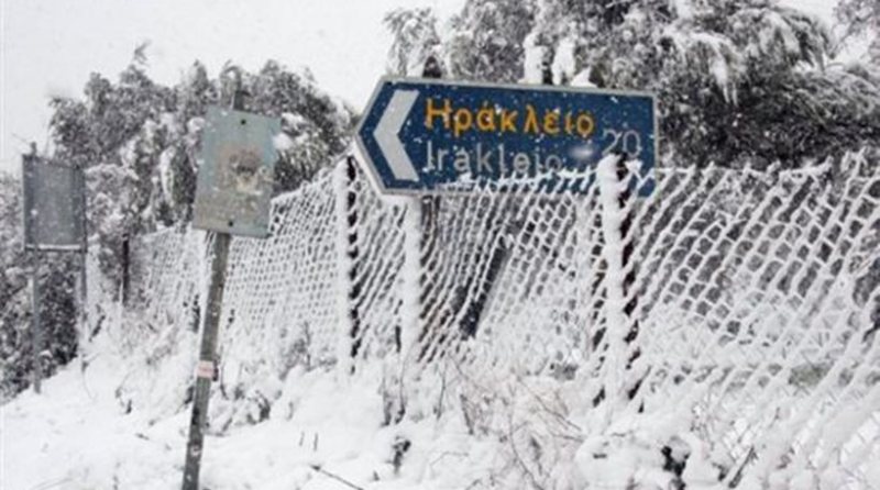 Τσουχτερό κρύο σε όλη την Ελλάδα – Χιονοπτώσεις και στην Κρήτη