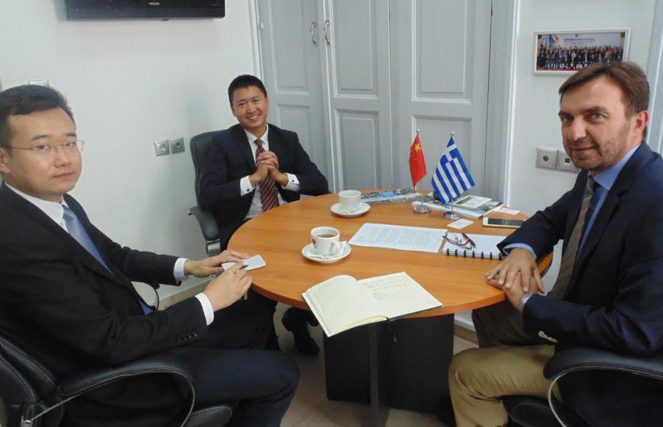 Επίσκεψη Συμβούλου της Πρεσβείας της Λαϊκής Δημοκρατίας της Κίνας στην Ελλάδα στη Περιφέρεια Κρήτης 