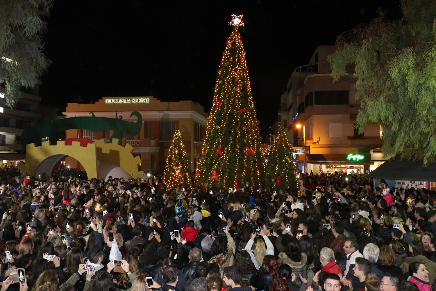 Οι Χριστουγεννιάτικες εκδηλώσεις στο Ηράκλειο την  Παρασκευή 15 Δεκεμβρίου  