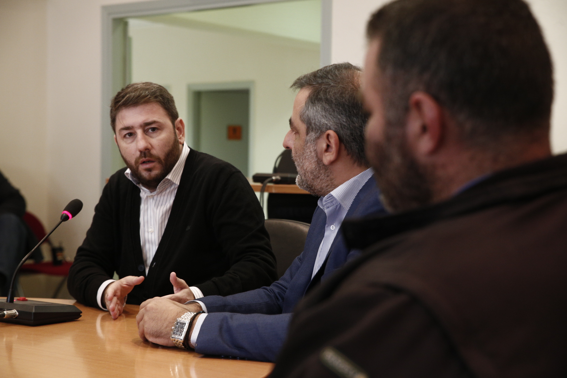 Τι συζήτησε ο Ευρωβουλευτής Ν. Ανδρουλάκης στο Τζερμιάδων-Συνάντηση με τον Δήμαρχο Γ. Στεφανάκη