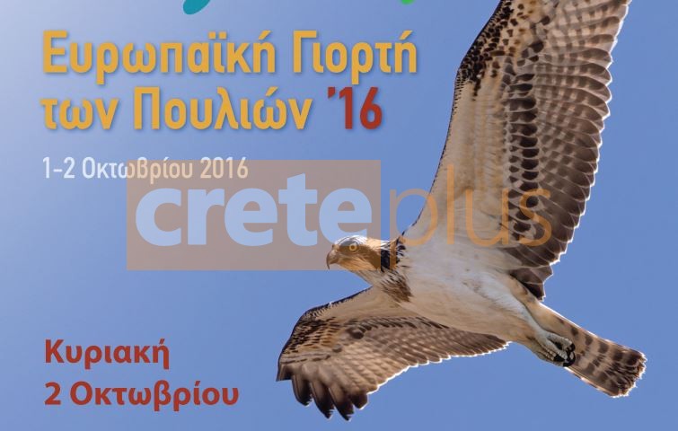 Το έργο «LIFE Natura2000 Value Crete» γιορτάζει την Ευρωπαϊκή Γιορτή των Πουλιών, στο Φράγμα Ποταμών Αμαρίου! 