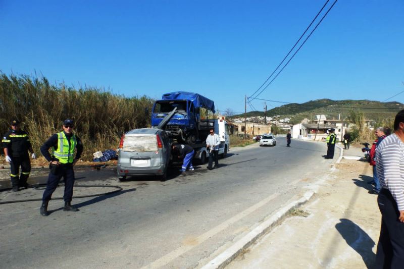 Θανατηφόρο τροχαίο στα Χανιά - Νεκρός 29χρονος οδηγός! (pics)