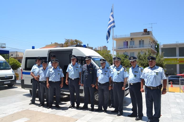 Ξεκίνησε η λειτουργία της Κινητής Αστυνομικής Μονάδας (Κ.Α.Μ.) στην Κρήτη