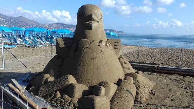 Η Αμμουδάρα προβάλλεται σε όλο τον κόσμο μέσα από το 3ο Φεστιβάλ Γλυπτικής στην άμμο