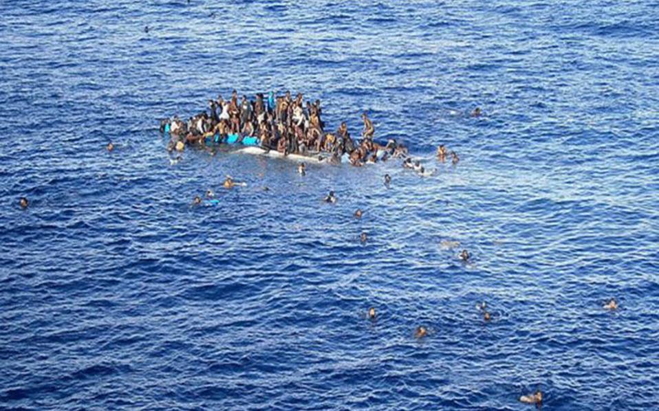 Τουλάχιστον 126 μετανάστες αγνοούνται μετά από ναυάγιο ανοικτά της Λιβύης