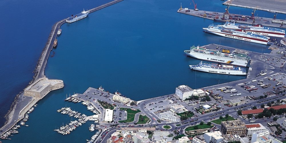 Τέσσερα σημαντικά έργα «μεταμορφώνουν» το λιμάνι του Ηρακλείου