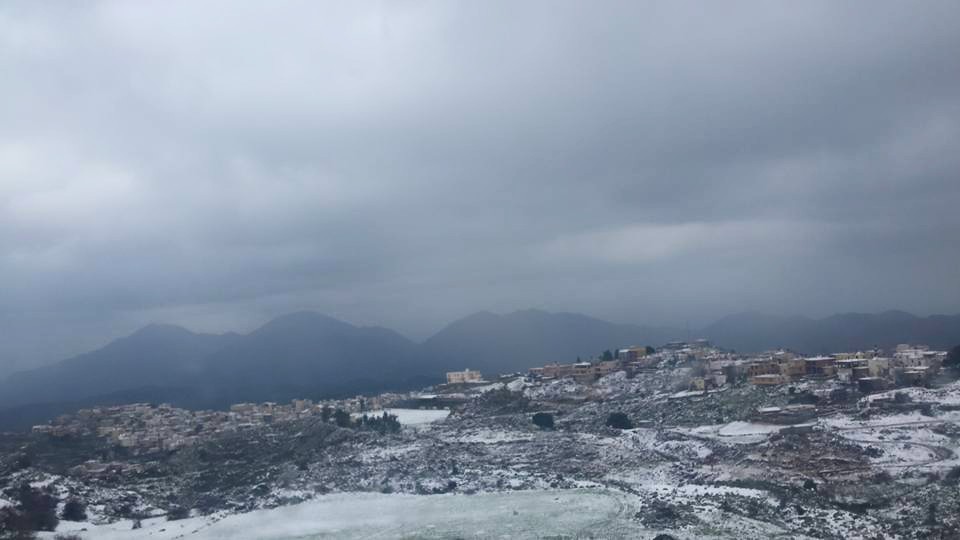 Η επέλαση του χιονιά- Τσουχτερό κρύο σε όλη την Κρήτη- Σε περιοχές του νησιού απαιτουνται και... αλυσίδες (pics)