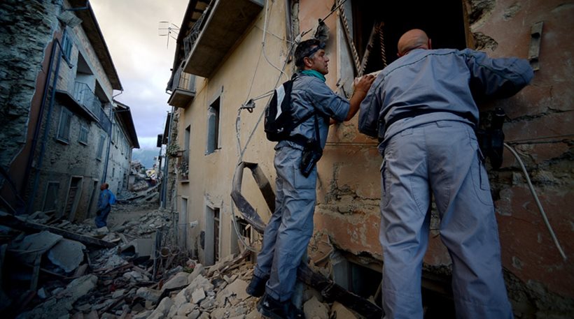 Δεν υπάρχουν Έλληνες μεταξύ των θυμάτων από το σεισμό στην Ιταλία