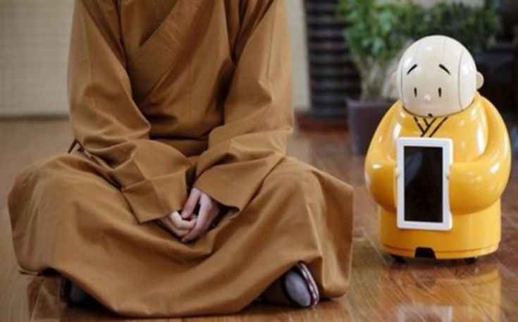 Ρομπότ&#8230; μοναχός σε βουδιστικό μοναστήρι (vid)