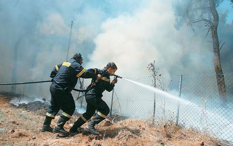 Υψηλός κίνδυνος εκδήλωσης πυρκαγιάς στο Ηράκλειο 