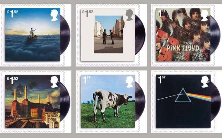 Οι Pink Floyd κυκλοφορούν σε γραμματόσημα
