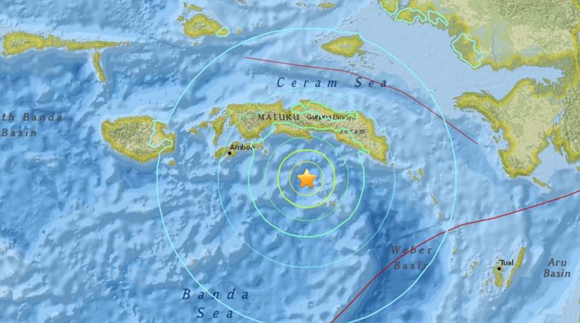 Ινδονησία: Ισχυρός σεισμός 7,1 βαθμών Ρίχτερ
