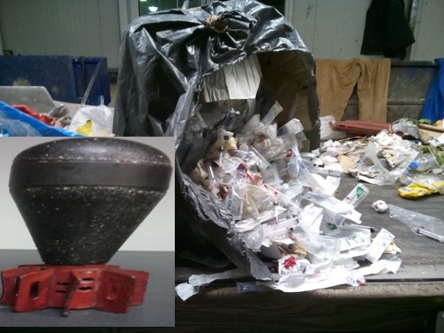 Βόμβα μέσα στα υλικά της ανακύκλωσης και «βόμβα» στη Δημόσια Υγεία με τα ιατρικά απόβλητα! (pics)