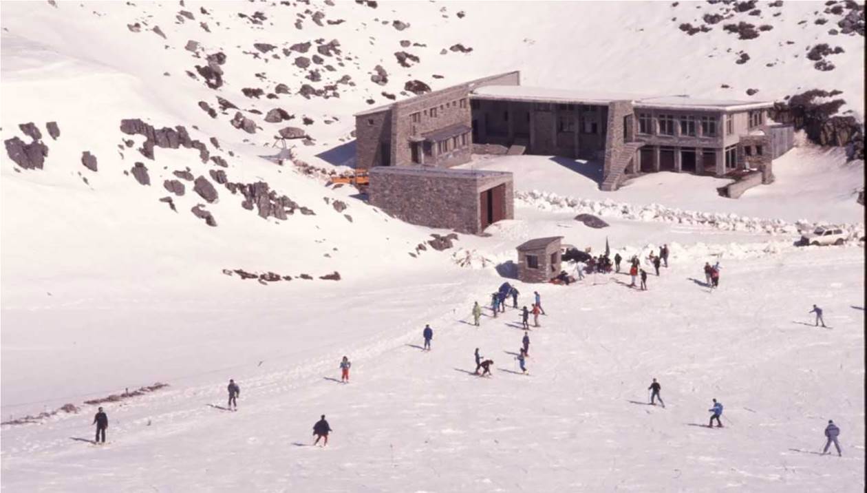 Δείτε σπάνιες εικόνες - Όταν η Κρήτη είχε χιονοδρομικό κέντρο