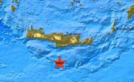Νέος σεισμός 4.5 Ρίχτερ στην Κρήτη που συνεχίζει να «χορεύει» (pics)