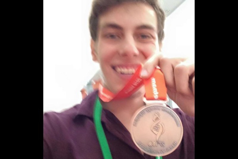Χανιώτης μαθητής κατακτά το χάλκινο μετάλλιο στην Διεθνή Ολυμπιάδα Βιολογίας 