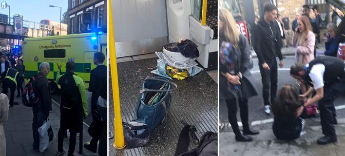 Εκρηξη στο μετρό του Λονδίνου -Πληροφορίες για τραυματίες (pics & vid) 