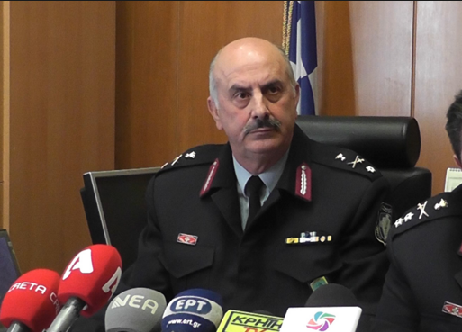Eυχές από το Γενικό Περιφερειακό Αστυνομικό Διευθυντή Κρήτης 