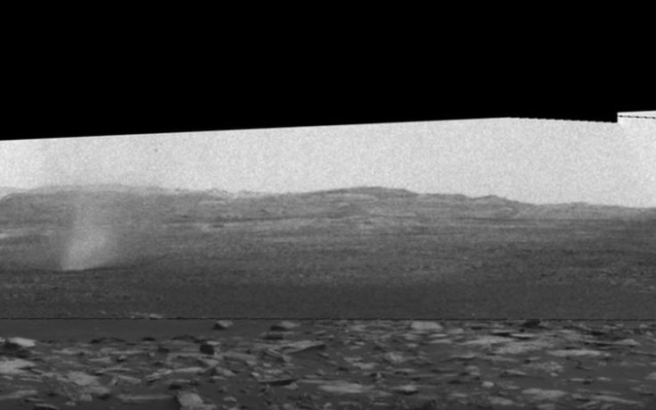 Οι ανεμοστρόβιλοι στον Άρη που κατέγραψε το Curiosity (vid)
