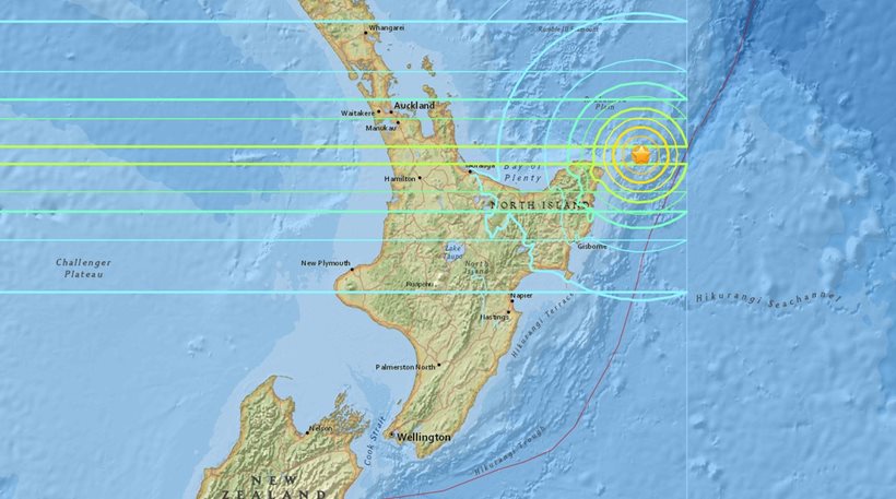 Σεισμός 7,2 Ρίχτερ στη Νέα Ζηλανδία