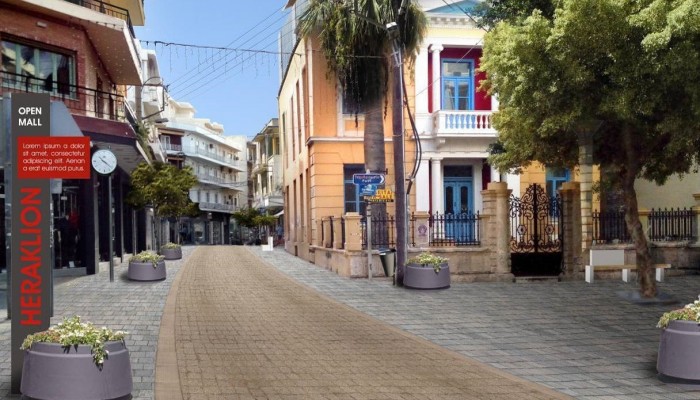 Παρουσιάστηκε η πρόταση για το Open Mall στο Ηράκλειο - Ποια περιοχή θα περιλαμβάνει