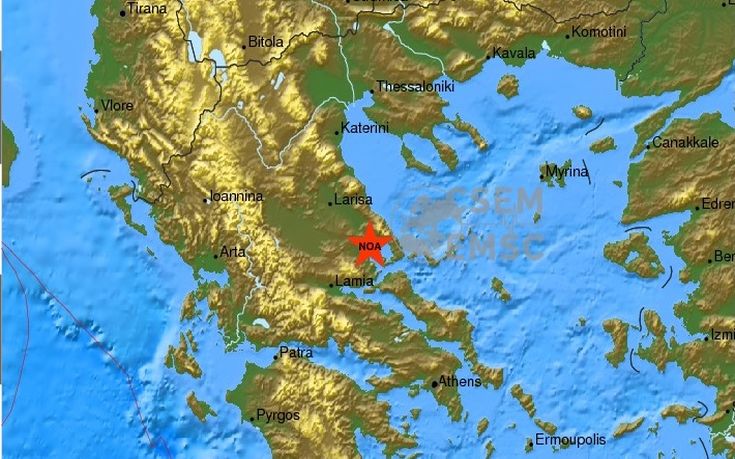 Σεισμός 4 Ρίχτερ στη Μαγνησία