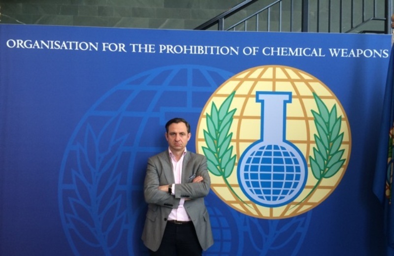 Συνάντηση Χατζημαρκάκη με εκπροσώπους του Οργανισμού για την Απαγόρευση των Χημικών