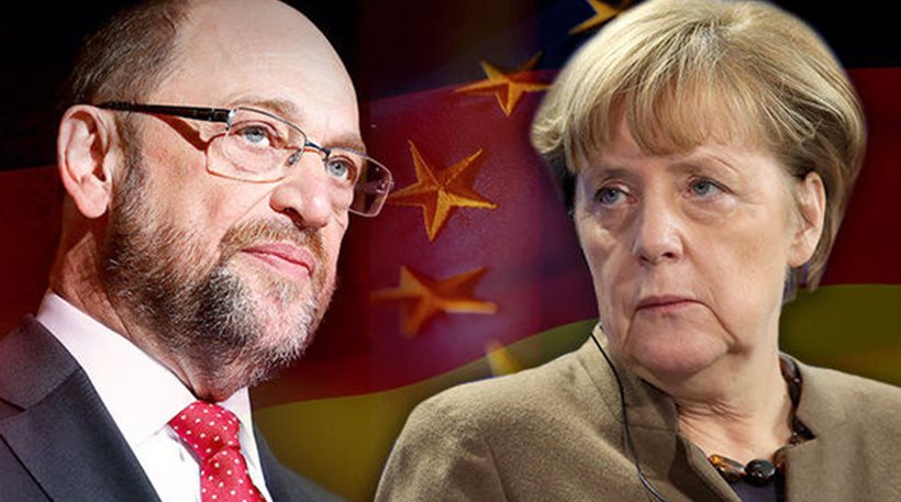Γερμανία: Χάνει το προβάδισμα ο Σουλτς έναντι της Μέρκελ σε δύο νέες δημοσκοπήσεις