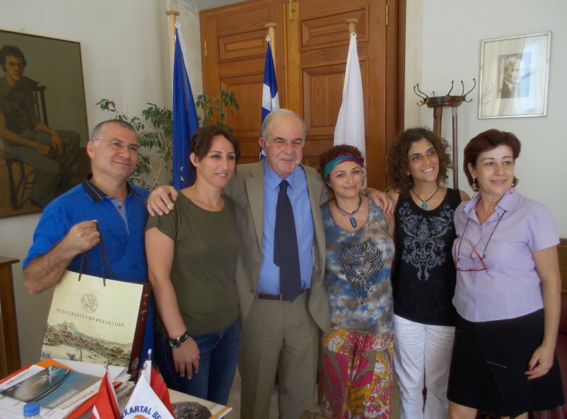 Συνάντηση Λαμπρινού με Τούρκους εκπαιδευτικούς