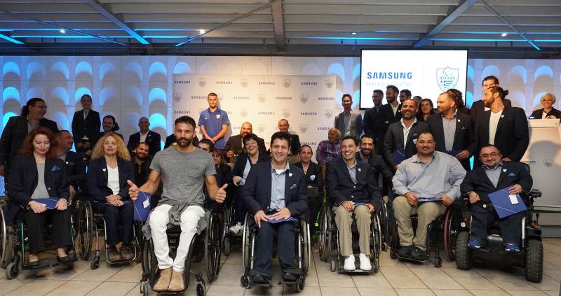 Η Samsung τιμά την Ελληνική Παραολυμπιακή Ομάδα 