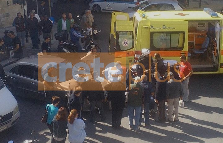 Σοβαρό τροχαίο στο κέντρο του Ηρακλείου με έναν τραυματία! (pics) 