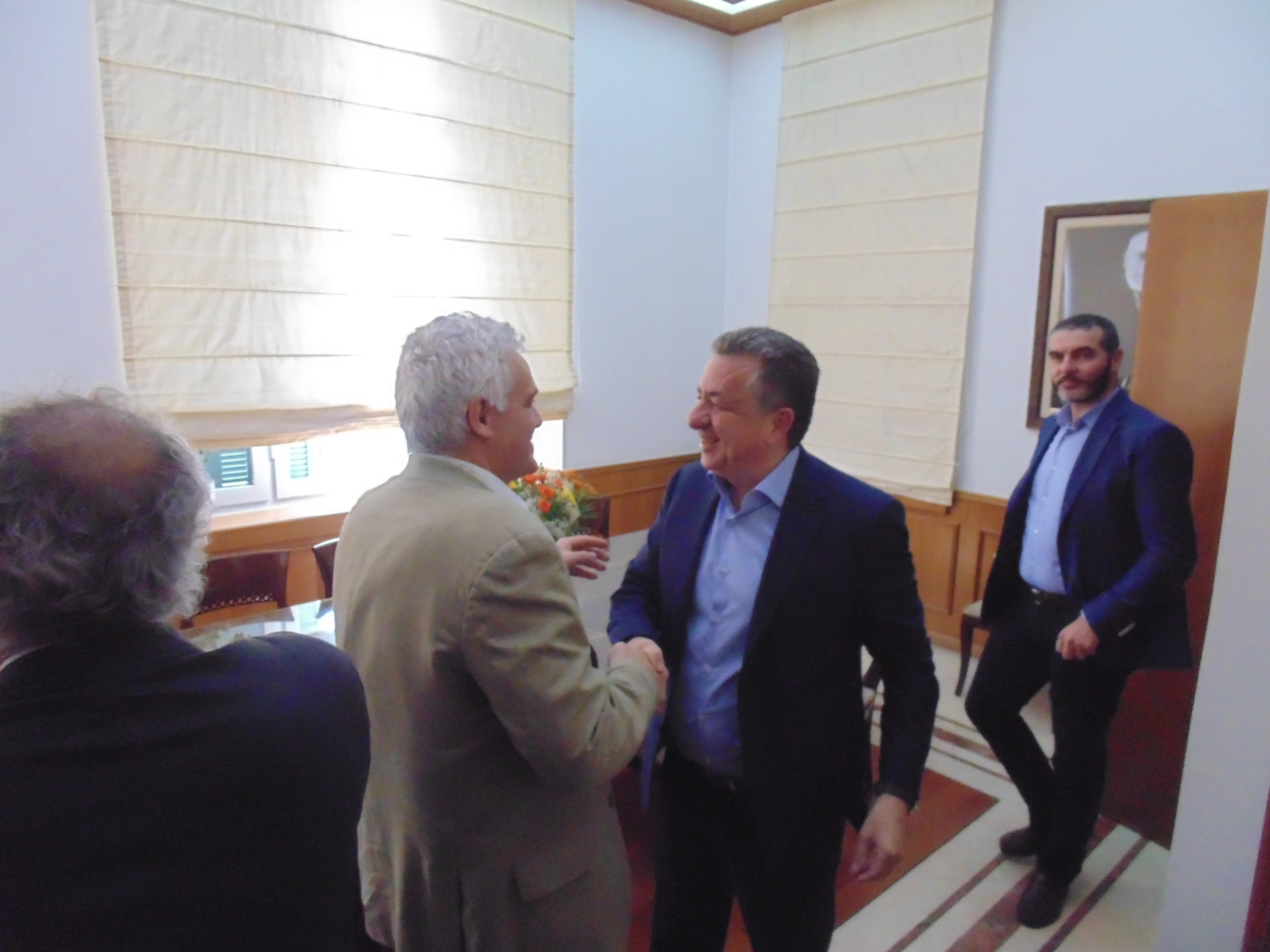 Οι υποδομές και όλα τα θέματα του Πρωτογενή Τομέα της Κρήτης στη συνάντηση Περιφερειάρχη  με τον Υπουργό  