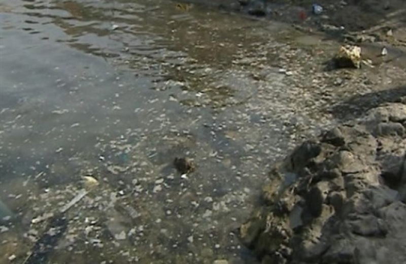 H παραλία του Καρτερού στο Ηράκλειο έγινε "χαβούζα" γεμίζοντας σκουπίδια και... μαγειρικα σκεύη (pics)