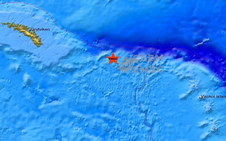 Σεισμός 7,4 Ρίχτερ στο νότιο Ατλαντικό