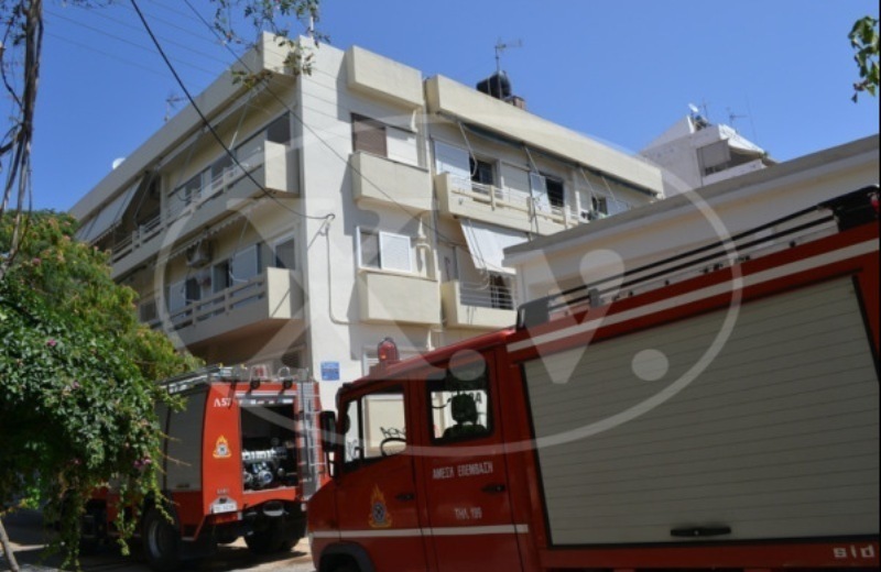 5χρονο αγοράκι σώθηκε από φωτιά που ξέσπασε σε διαμέρισμα στα Χανιά