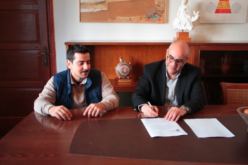 Υπογραφή σύμβασης για διαγραμμίσεις οδών Δήμου Χανίων